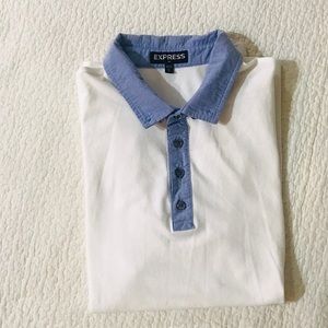 Express Contrast Collar Polo